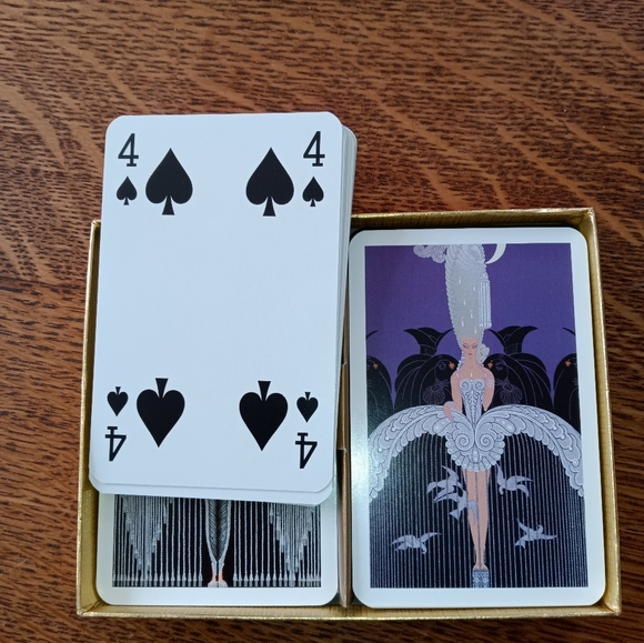 Erte Austrian boxed playing cards - Picture 3 of 4